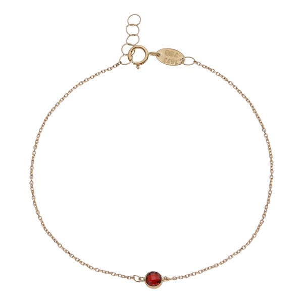 دستبند طلا 18 عیار زنانه روبی آرت گالری مدل 44484