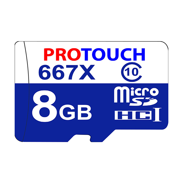 کارت حافظه‌ microSDHC پروتاچ مدل Ultra کلاس 10 استاندارد UHS-1 U1 سرعت 100MBps ظرفیت 8 گیگابایت