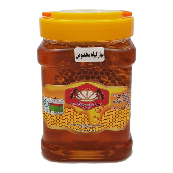 عسل طبیعی چهل گیاه با موم خوانسار ناب رویال فُطرس- 1 کیلوگرم
