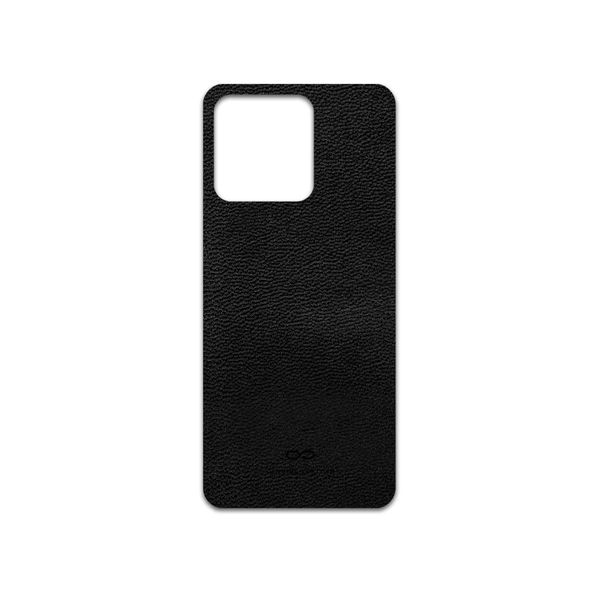 برچسب پوششی ماهوت مدل Black-Leather مناسب برای گوشی موبایل ریلمی C53