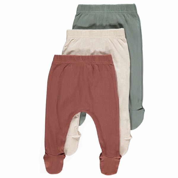شلوار نوزادی جورج مدل Tricolor pants مجموعه سه عددی