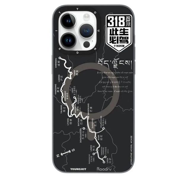 کاور یانگ کیت مدل Dark Matter مناسب برای گوشی موبایل اپل iphone 15pro