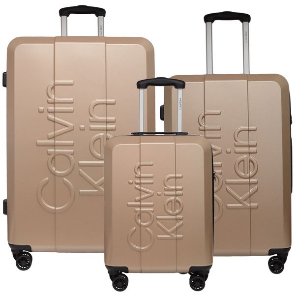 مجموعه سه عددی چمدان کلوین کلاین مدل OVERLAY OL3