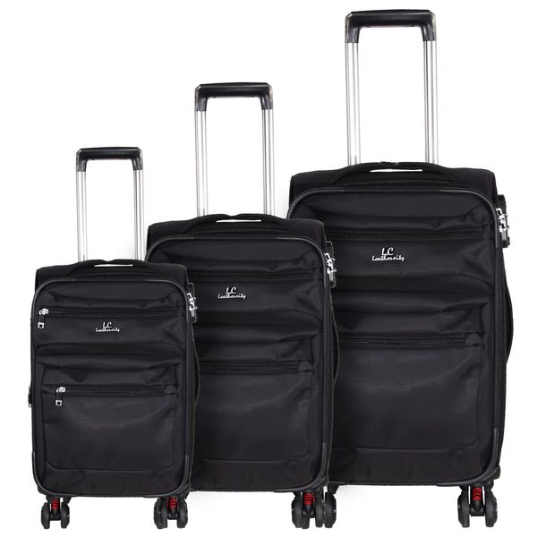 مجموعه سه عددی چمدان ال سی مدل A177-1