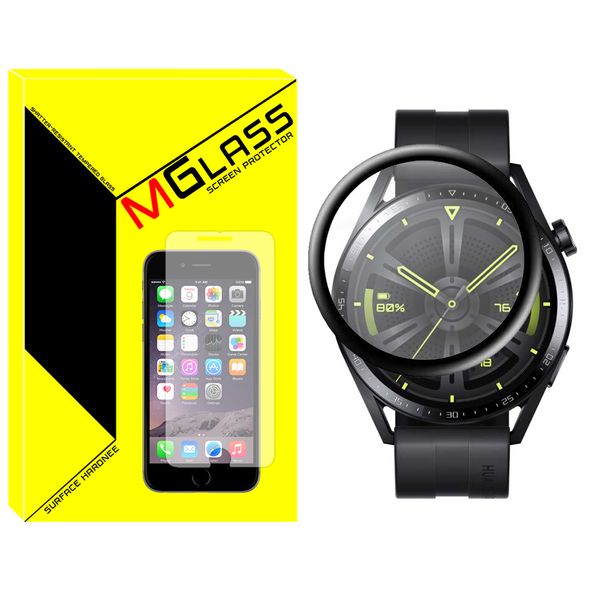 محافظ صفحه نمایش نانو ام‌گلس مدل Pmma-MG مناسب برای ساعت هوشمند هوآوی Watch GT3 46mm