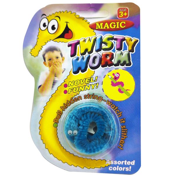 ابزار شعبده بازی دنیای سرگرمی های کمیاب مدل کرم جادویی  twisty worm magic