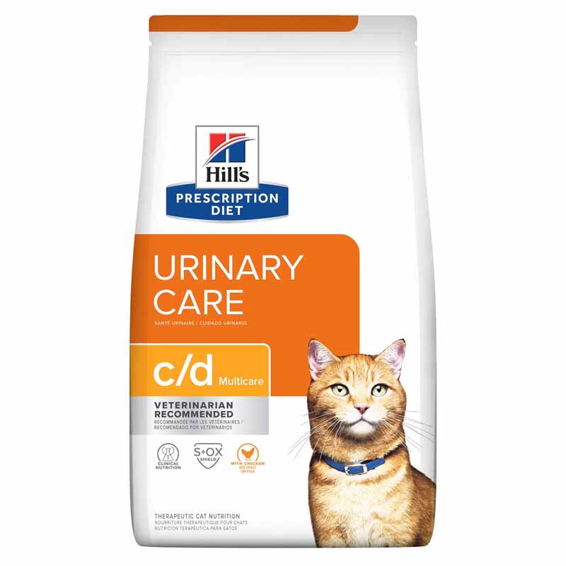 غذای خشک گربه هیلز مدل Urinary Care C/D وزن 1.5 کیلوگرم