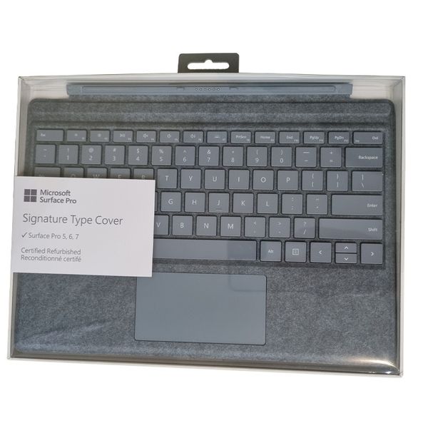 کیبورد تبلت مایکروسافت مدل Signature Type Cover مناسب برای تبلت مایکروسافت Surface Pro5/6/7