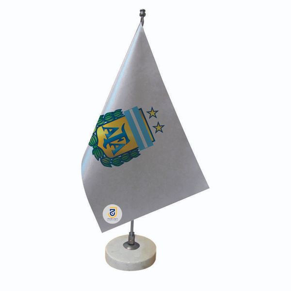 پرچم رومیزی جاویدان تندیس پرگاس مدل تیم آرژانتین کد 2