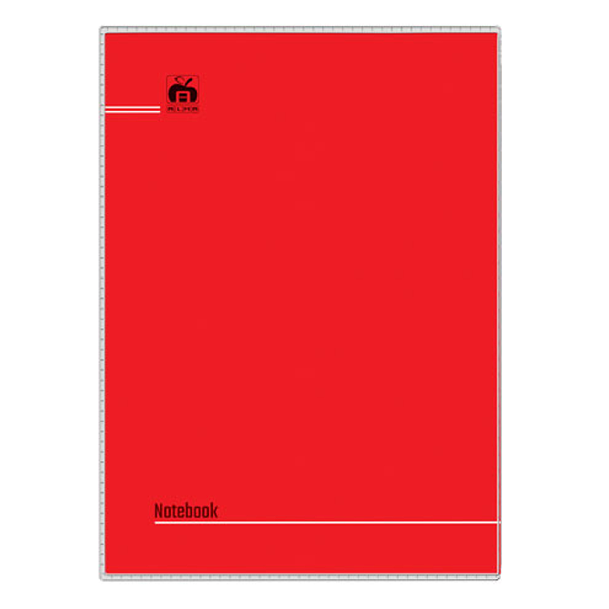 دفتر 40 برگ آلما طرح رنگی مدل جلد دار کد 1402