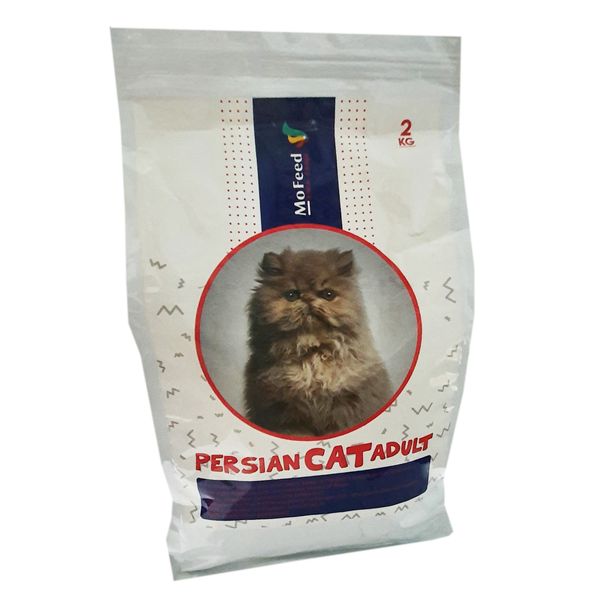 غذای خشک گربه مفید مدل TEH PERSIAN CAT وزن 2 کیلوگرم بسته 6 عددی