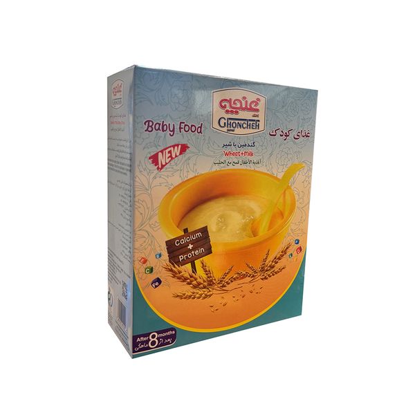 غذای کودک گندمین و شیر غنچه پرور  - 250 گرم