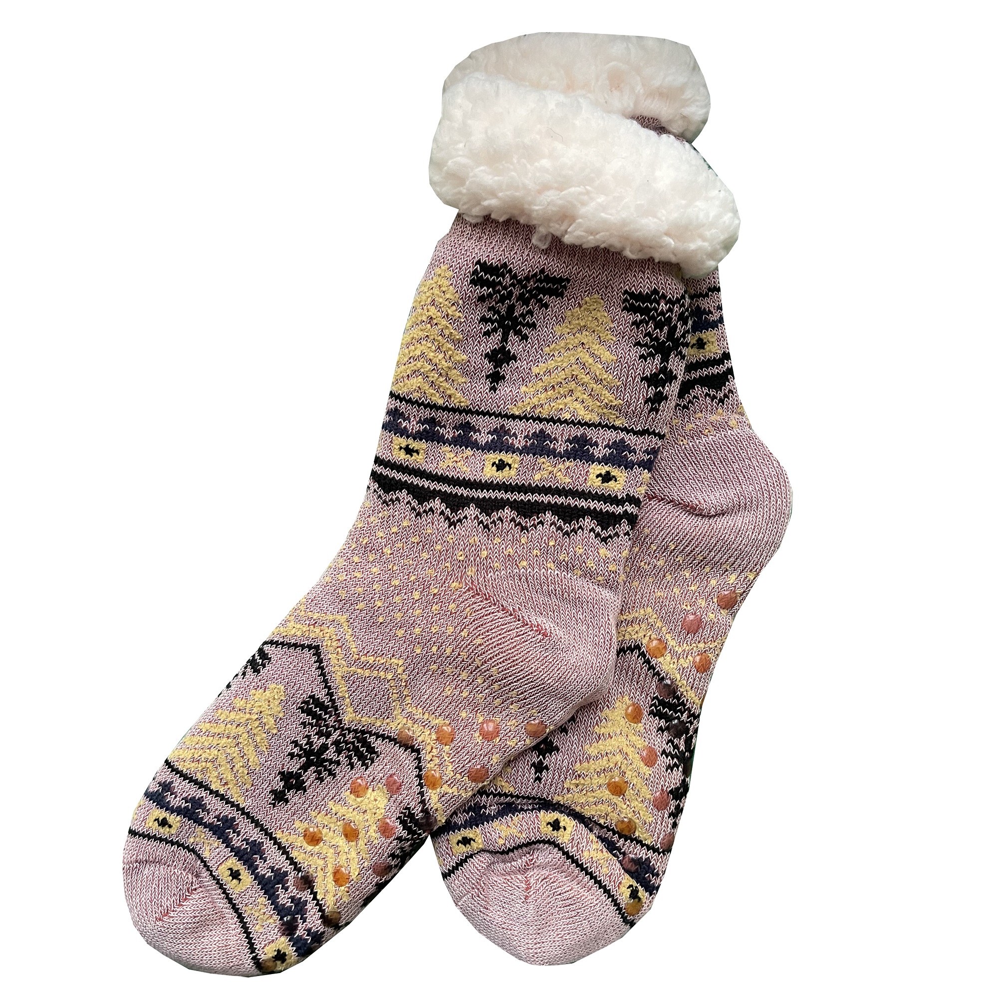 جوراب زنانه مدل خزدار زمستانی کد 402093-104