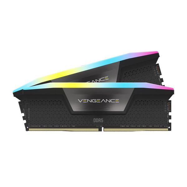رم دسکتاپ DDR5 دو کاناله 5200 مگاهرتز CL36 کورسیر مدل VENGEANCE RGB ظرفیت 64 گیگابایت