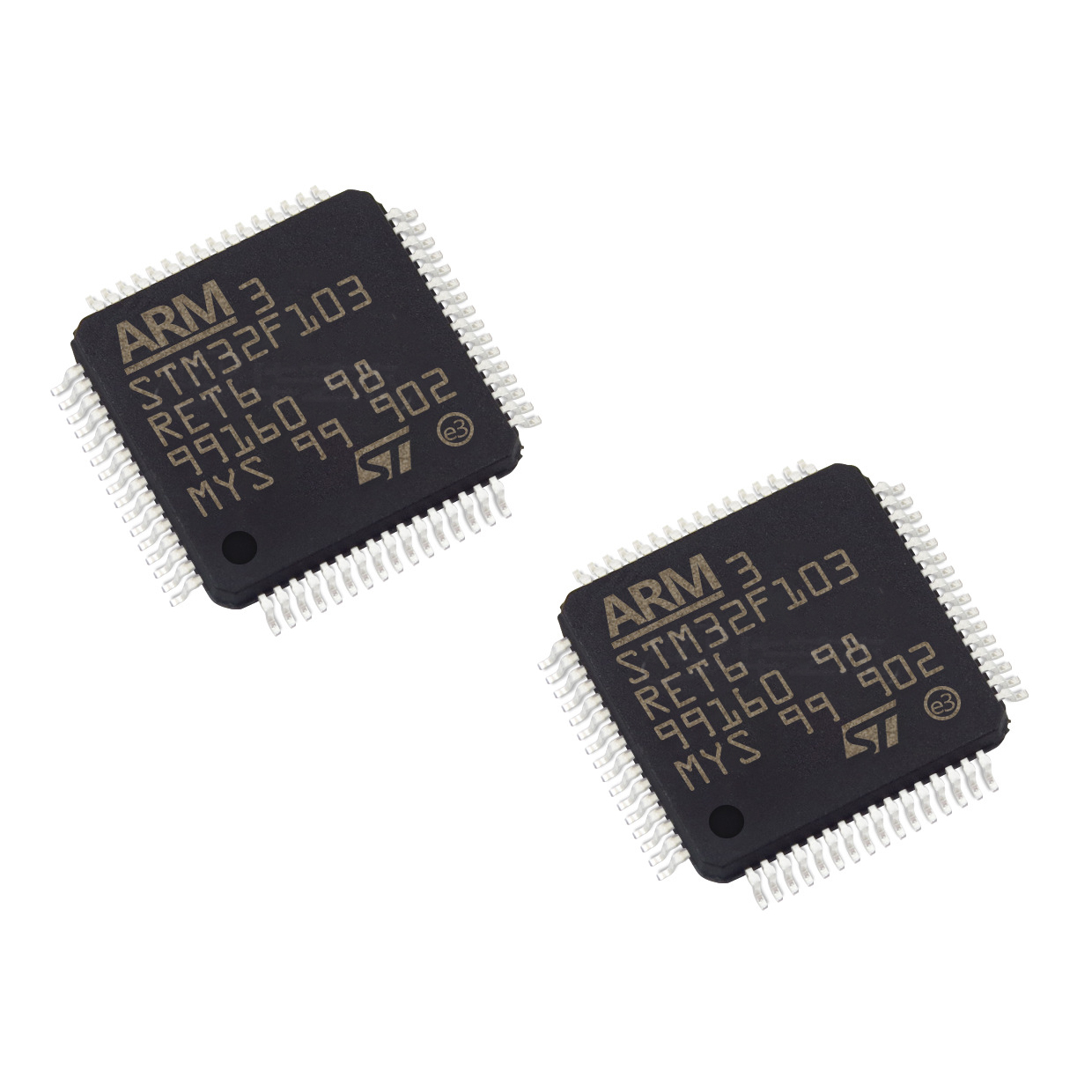 میکروکنترلر اس تی مایکروالکترونیکس مدل STM32F103 بسته 2 عددی