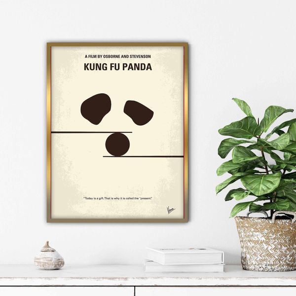 تابلو آتریسا پوستر فیلم کنگ فوو پاندا مدل Aa071