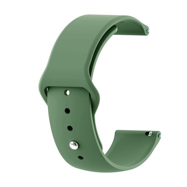 بند کروکودیل مدل C-silicon مناسب برای ساعت هوشمند K56pro Ultra