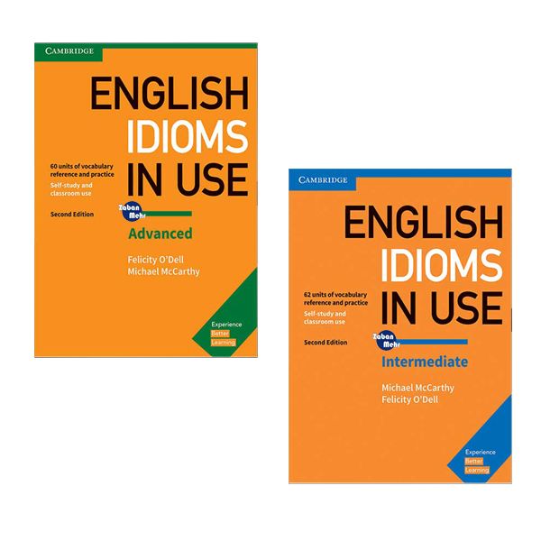 کتاب English Idioms in Use Second edition اثر جمعی از نویسندگان انتشارات زبان مهر  2 جلدی