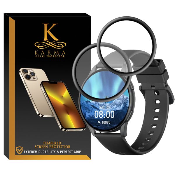 محافظ صفحه نمایش کارما مدل KA-PM مناسب برای ساعت هوشمند کیسلکت Kieslect K11 بسته دو عددی