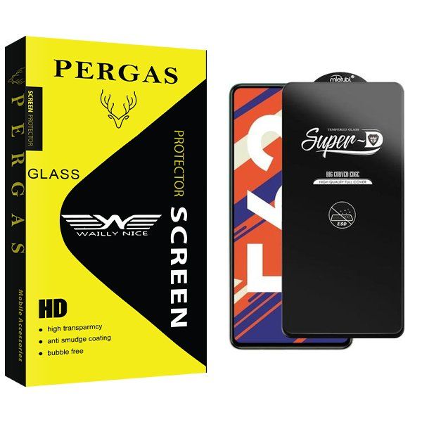 محافظ صفحه نمایش وایلی نایس مدل Pergas SuperD_ESD مناسب برای گوشی موبایل سامسونگ Galaxy F62