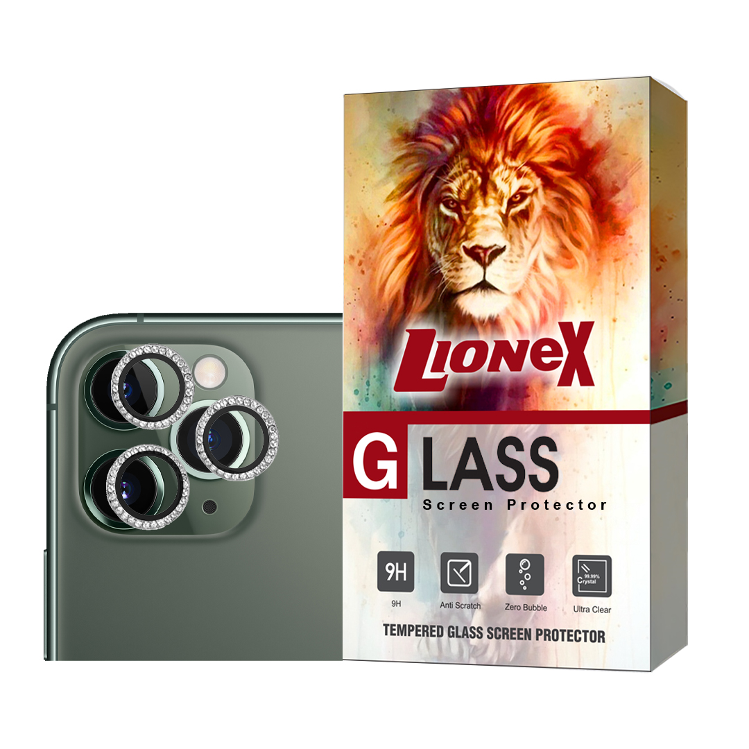  محافظ لنز دوربین لایونکس مدل RNGLNLI مناسب برای گوشی موبایل اپل iPhone 12 Pro / iPhone 11 Pro Max / iPhone 11 Pro 