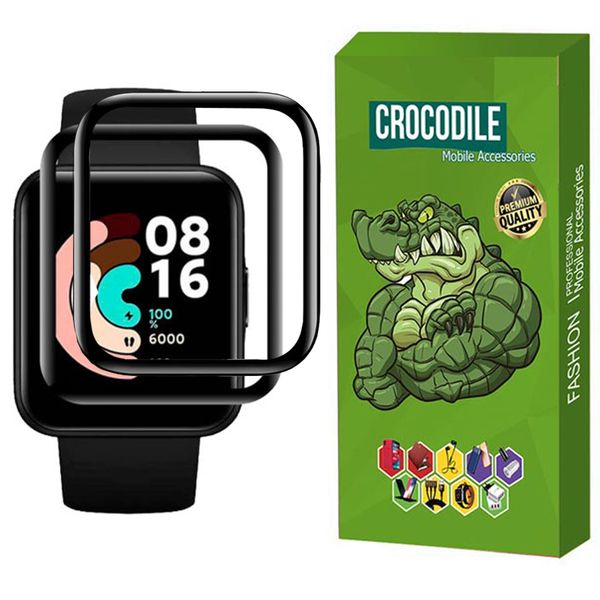 محافظ صفحه نمایش کروکودیل مدل C-PWM مناسب برای ساعت هوشمند شیائومی Redmi Watch 2 Lite بسته 2 عددی