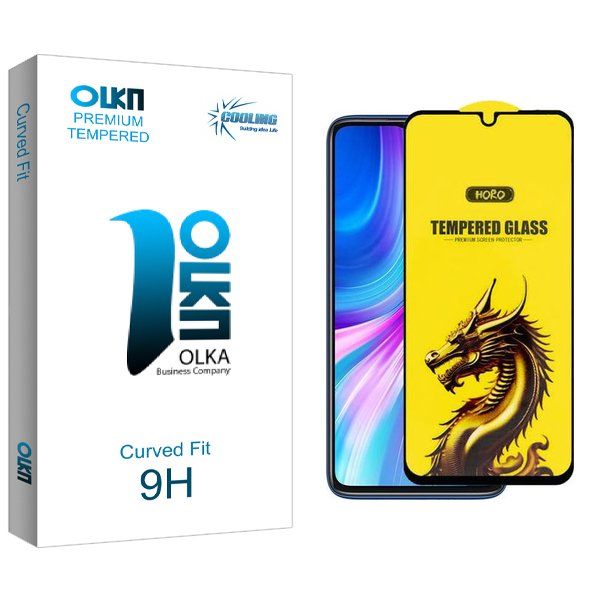 محافظ صفحه نمایش کولینگ مدل Olka Y-Horo مناسب برای گوشی موبایل شیائومی redmi note 8 pro