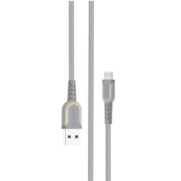 کابل تبدیل USB به microUSB پرودو مدل PD-CMETRP24 طول 2.4 متر
