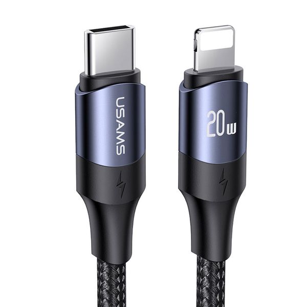 کابل تبدیل USB-C به لایتنینگ یوسمز مدل US-SJ521 طول 1.2 متر