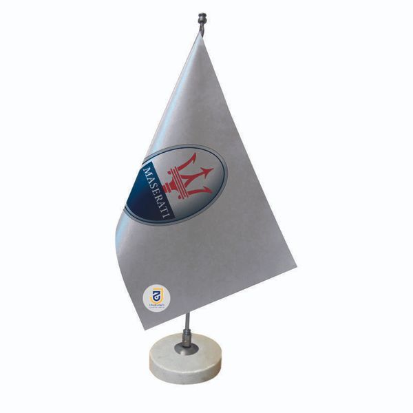پرچم رومیزی جاویدان تندیس پرگاس مدل مازراتی کد 2