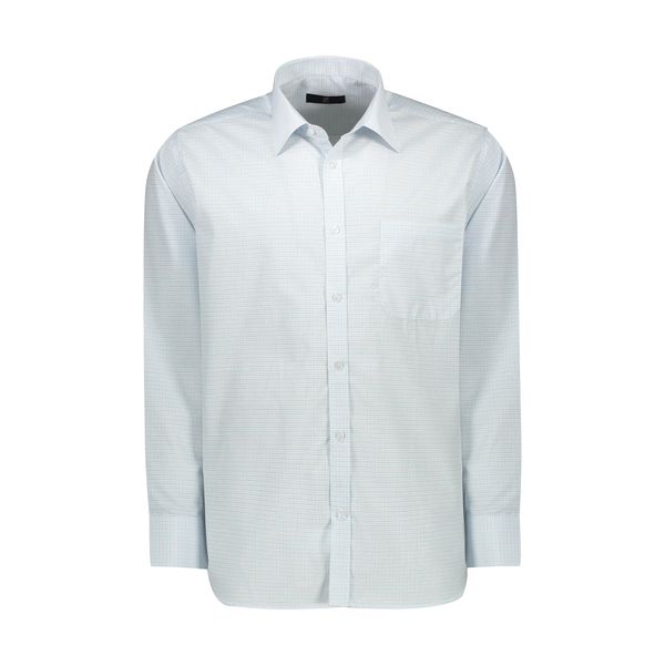 پیراهن مردانه زاگرس پوش مدل 101-WHITETURQUOISE