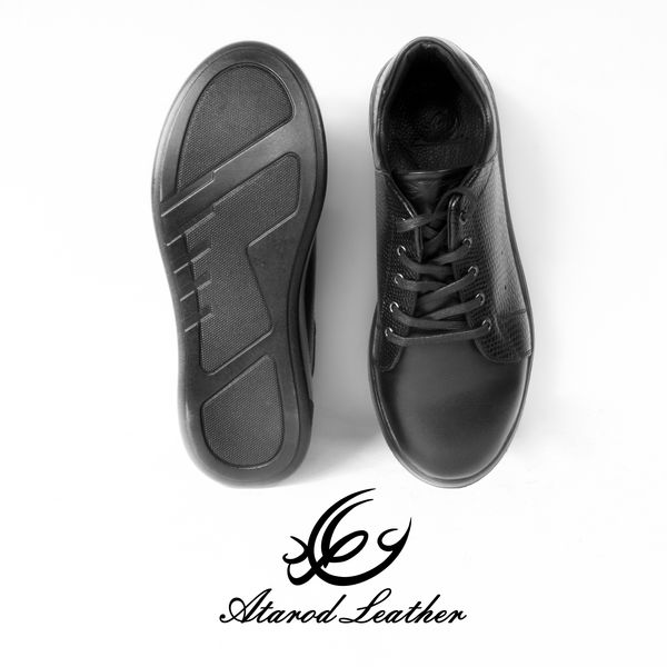 کفش روزمره زنانه چرم عطارد مدل چرم طبیعی کد SH84