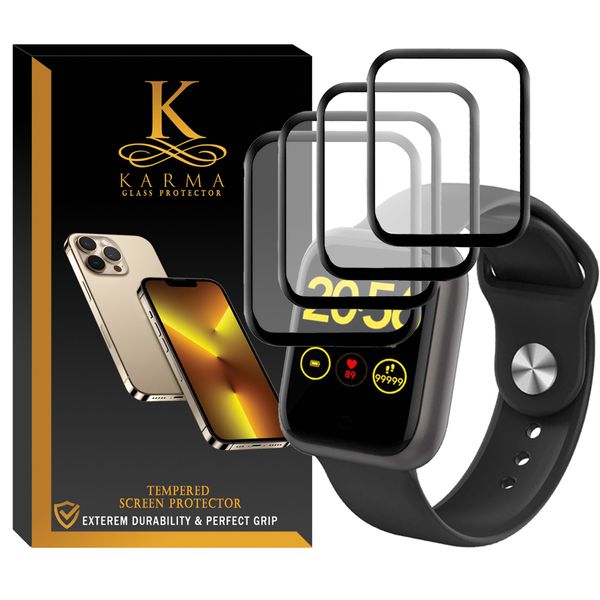 محافظ صفحه نمایش کارما مدل KA-PM مناسب برای ساعت هوشمند شیائومی Omthing E-joy - بسته 4 عددی