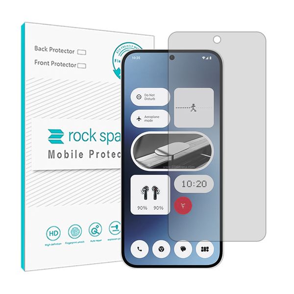 محافظ صفحه نمایش شفاف راک اسپیس مدل HyGEL مناسب برای گوشی موبایل ناتینگ Phone 2a
