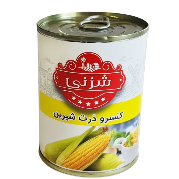 کنسرو ذرت شیرین شزنی - 380 گرم