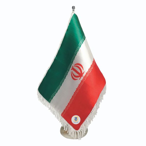 پرچم رومیزی جاویدان تندیس پرگاس مدل ایران کد 5