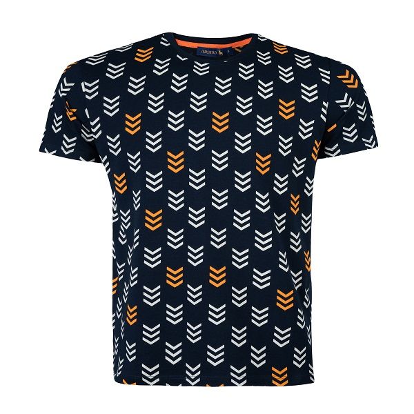 تی شرت آستین کوتاه مردانه آروما مدل 1010160203
