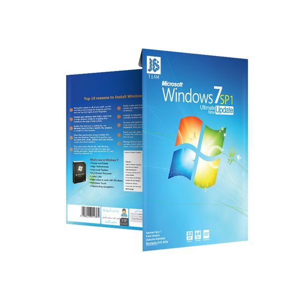 سیستم عامل ویندوز 7 Ultimate آپدیت 2024 نشر جی بی تیم
