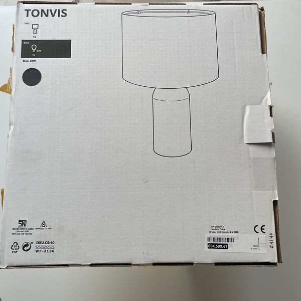 چراغ رومیزی ایکیا مدل TONVIS-NEW
