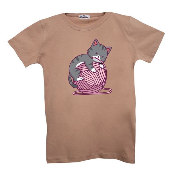 تی شرت بچگانه مدل گربه کد 2
