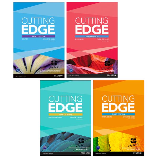 کتاب Cutting Edge Third Edition اثر جمعی از نویسندگان انتشارات سپاهان چهار جلدی