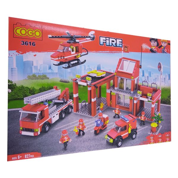 ساختنی کوگو مدل آتش نشانی 