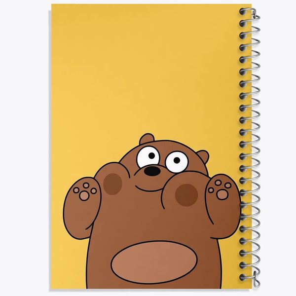 دفتر لیست خرید 50 برگ خندالو طرح انیمیشن سه خرس کله پوک کد 27632