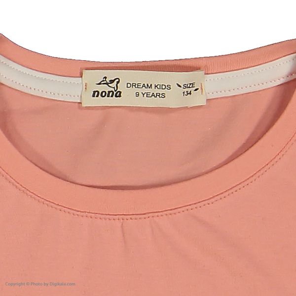 ست تی شرت و شلوارک دخترانه نونا مدل 2211243-22