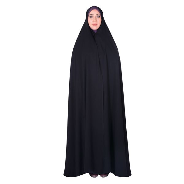 چادر ایرانی شهر حجاب مدل سنتی کرپ کریستال 80071
