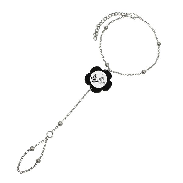 دستبند زنانه ناکسیگو مدل تمیمه طرح پروانه کد TM11185