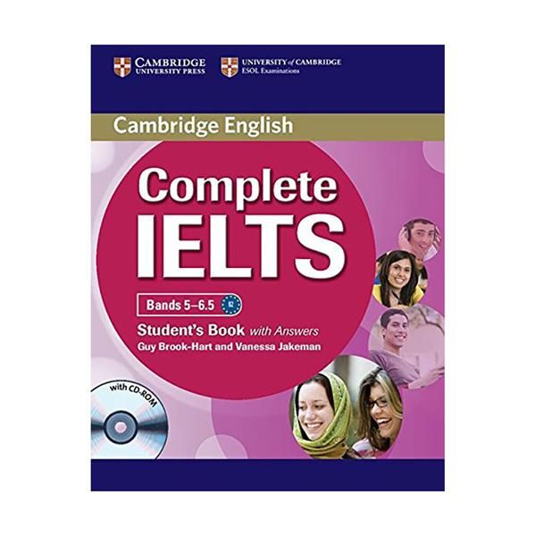 کتاب Cambridge English Complete Ielts B2  5-6.5 اثر Guy Brook-Hart and Vanessa Jackman انتشارات کمبریدج