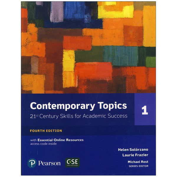 کتاب Contemporary Topics 1 4th اثر جمعی از نویسندگان انتشارات Pearson 