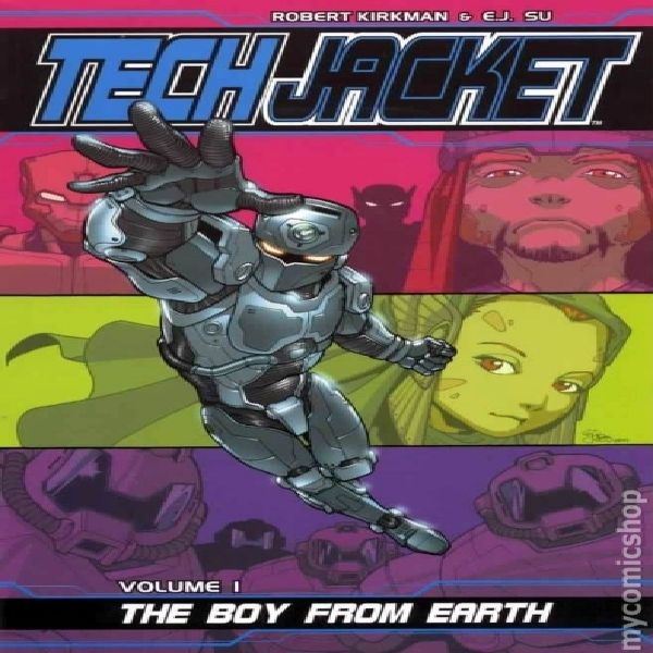 مجله Tech Jacket Volume 1: The Boy From Earth دسامبر 2010
