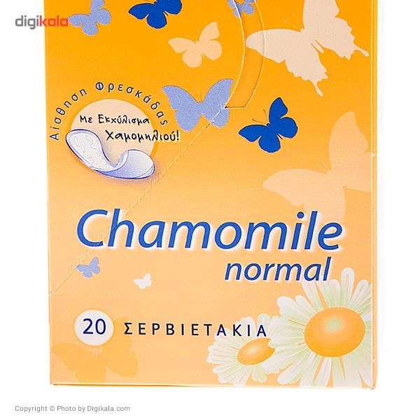 پد بهداشتی سپتونا مدل Chamomile Normal بسته 20 عددی